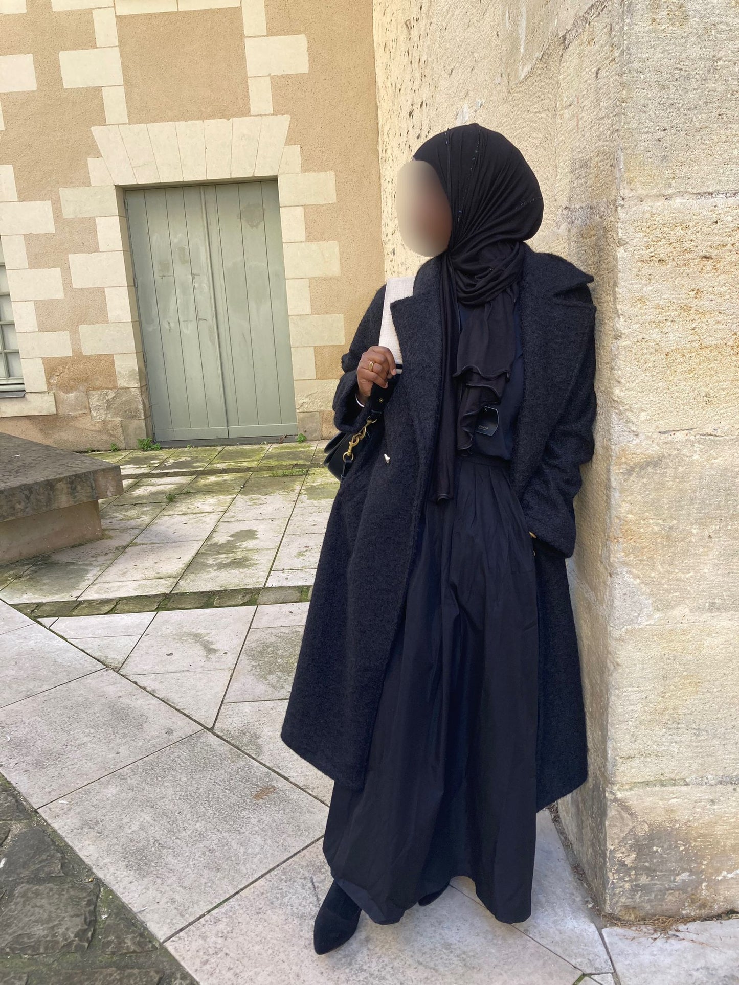 Longue jupe en coton